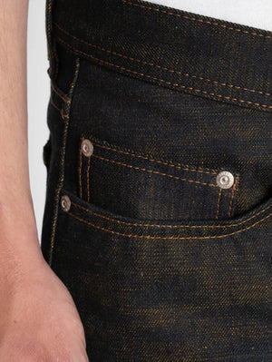 Naked & Famous Weird Guy - Citrus Kasuri Selvedge