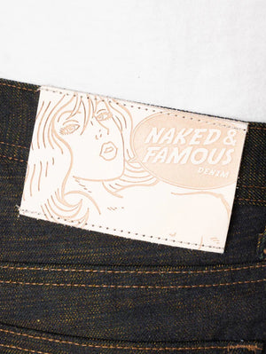 Naked & Famous Weird Guy - Citrus Kasuri Selvedge