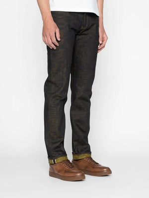 Naked & Famous Weird Guy - Citrus Kasuri Selvedge