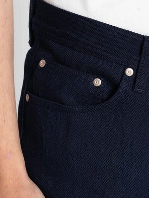 Naked & Famous True Guy Maekake Dobby Indigo