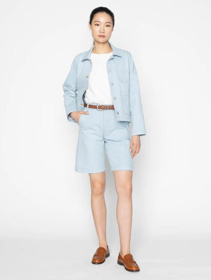 Naked & Famous Women's Andie - Secret Agent ( Bleach ) - Blue