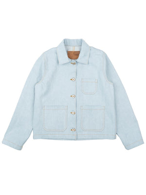 Naked & Famous Women's Gracie - Secret Agent ( Bleach ) - Blue