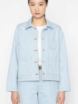 Naked & Famous Women's Gracie - Secret Agent ( Bleach ) - Blue