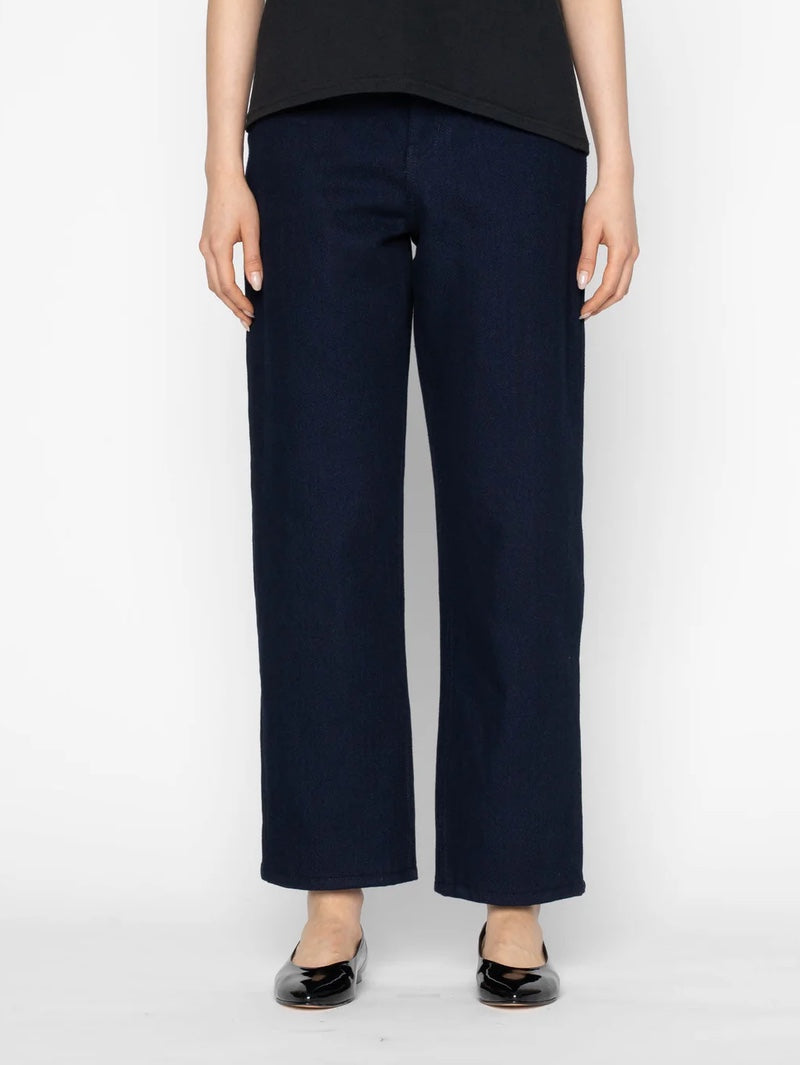 Naked & Famous Women's Maekake Bestie Dobby Indigo