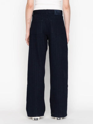 Naked & Famous Women's Wide Wild West Indigo Sugiaya Jeans