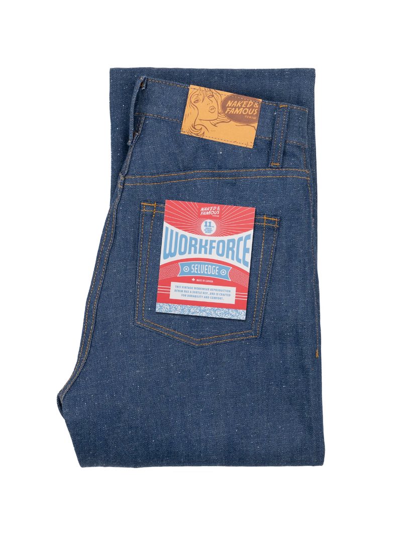 Naked and Famous Women's - True Girl Workforce Selvedge - Indigo