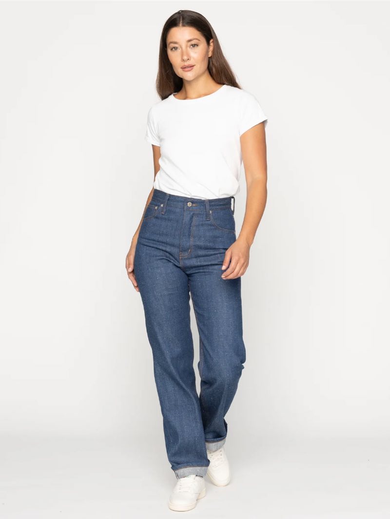 Naked and Famous Women's - True Girl Workforce Selvedge - Indigo
