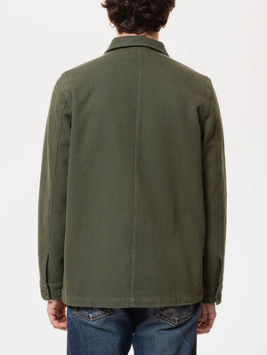 Nudie Jeans Olive Barney Worker Jacket
