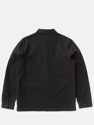 Nudie Jeans Black Barney Worker Jacket