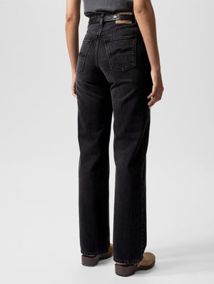 Nudie Jeans Clean Eileen Black Crosshatch