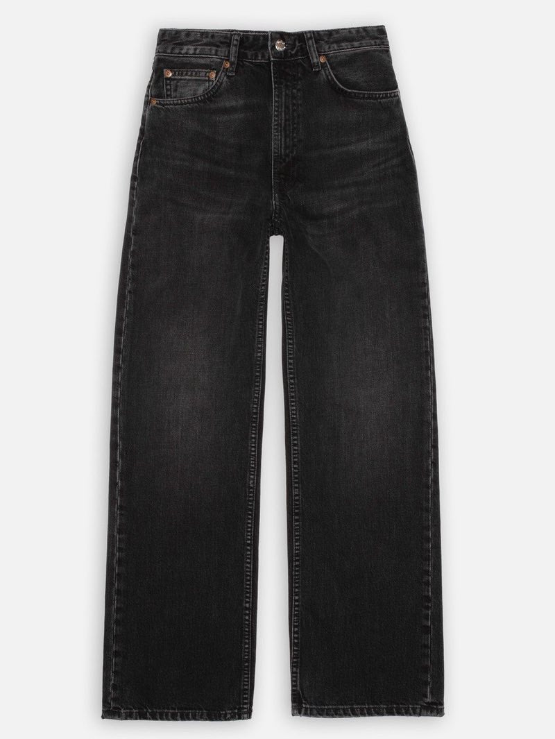 Nudie Jeans Clean Eileen Black Crosshatch