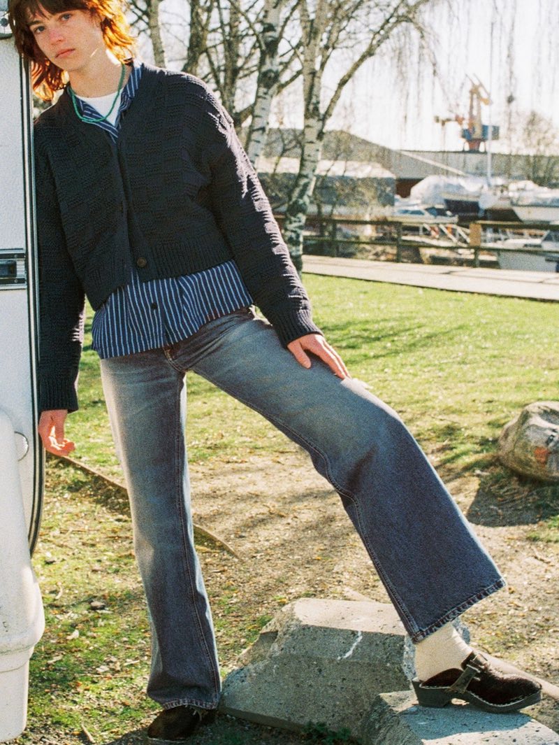 Nudie Jeans Wide Heidi Summer Shadow