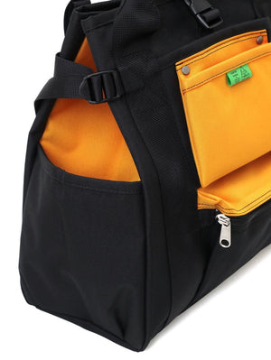 Porter Yoshida & Co Black Yellow Union Rucksack - Mildblend Supply Co Porter Yoshida & Co Black Yellow Union Rucksack - Mildblend Supply Co