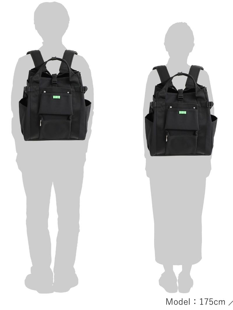 Porter Yoshida & Co Black Yellow Union Rucksack - Mildblend Supply Co