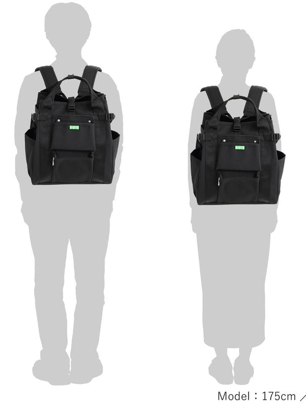 Porter Yoshida & Co Black Yellow Union Rucksack - Mildblend Supply Co