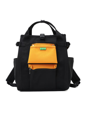 PORTER / UNION　RUCKSACK Porter Yoshida & Co Black Yellow Union Rucksack - Mildblend Supply Co