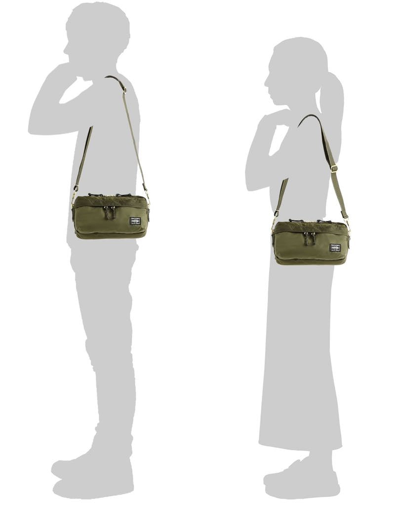 Porter Yoshida & Co Olive Force 2 way waist Bag - Mildblend Supply Co