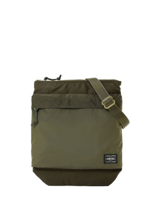 Porter Olive Medium Force Shoulder Bag