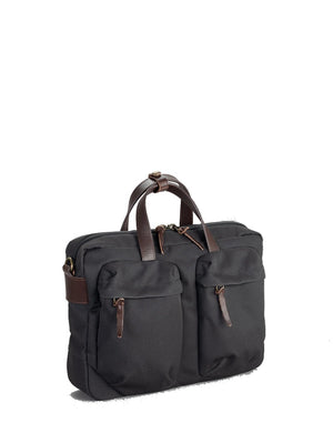Property of… Coal Dark Brown Tommy Work Bag