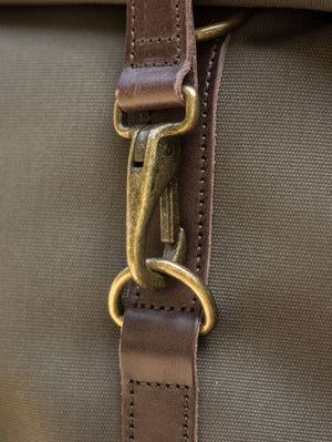 Property of… Dark Forest Brown Karl Travel Backpack | 44L