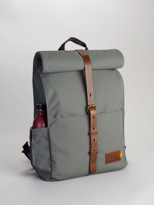 Property of… Moss Grey Alex backpack