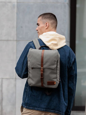 Property of… Moss Grey Charlie Backpack | 9L