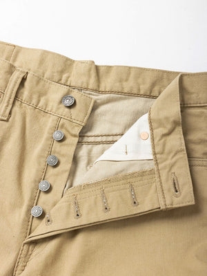 Pure Blue Japan 1181-BE-003 12oz Selvedge Chinos Regular Straight - Beige