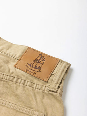 Pure Blue Japan 1181-BE-003 12oz Selvedge Chinos Regular Straight - Beige