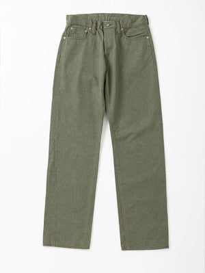 Pure Blue Japan 1181-OLV-003 12oz Selvedge Chinos Regular Straight - Olive