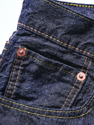 Pure Blue Japan 1182-002 10oz Denim Wide Piped Straight Selvedge