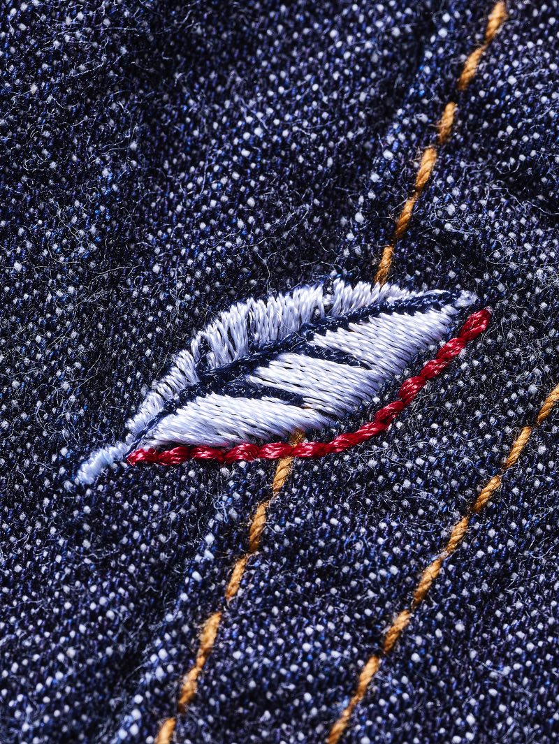 Pure Blue Japan 1182-002 10oz Denim Wide Piped Straight Selvedge