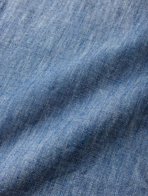 Pure Blue Japan 1186-1 14oz Slub Chambray 5-Pocket - Regular straight