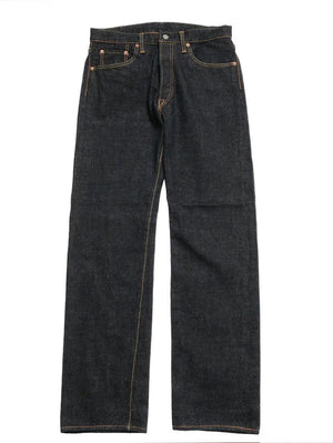 Pure Blue Japan CCBE-003 14oz Camel-core x Indigo - Regular Straight