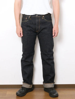 Pure Blue Japan CCBE-003 14oz Camel-core x Indigo - Regular Straight