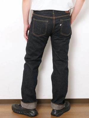 Pure Blue Japan CCBE-005 14oz Camel-core x Indigo Slim Straight