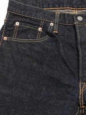 Pure Blue Japan CCBE-003 14oz Camel-core x Indigo - Regular Straight