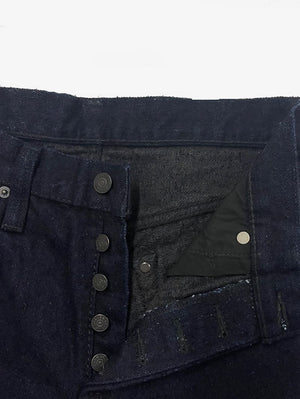 Pure Blue Japan DNP-019-IDSM 16oz Double Nep Denim Relaxed Tapered Wash