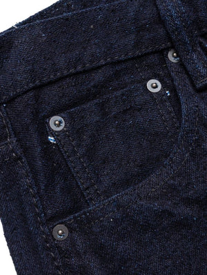 Pure Blue Japan DNP-019-IDSM 16oz Double Nep Denim Relaxed Tapered Wash