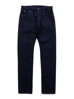 Pure Blue Japan DNP-019-IDSM 16oz Double Nep Denim Relaxed Tapered Wash