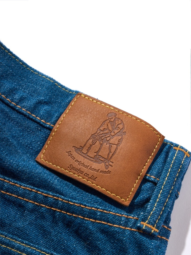 Pure Blue Japan GRE-003 14oz Greencast Indigo Regular Straight Wash