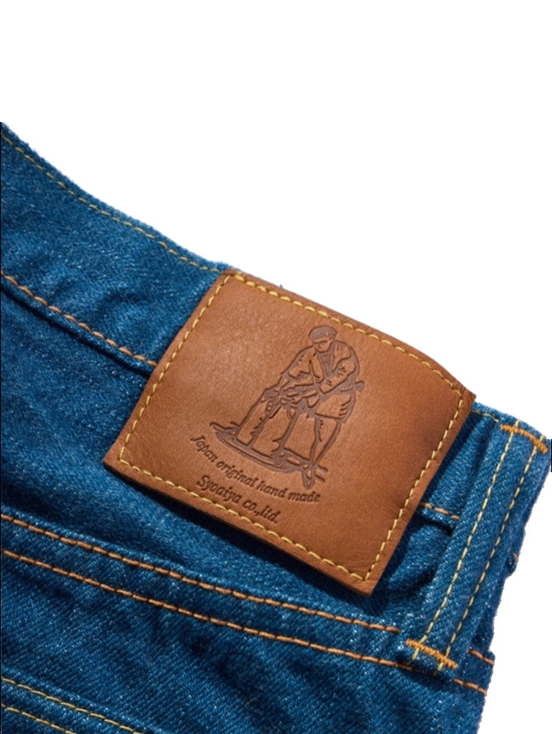 Pure Blue Japan GRE-003 14oz Greencast Indigo Regular Straight