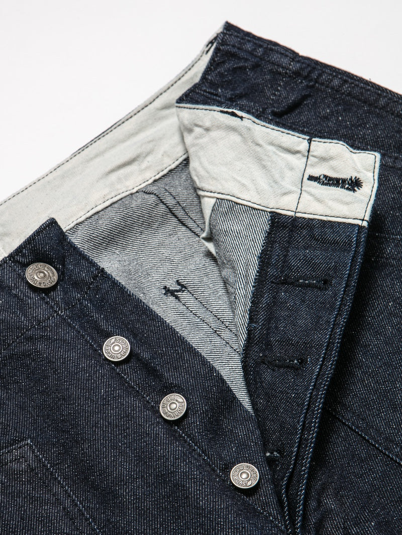 Pure Blue Japan LP-1191-D 10oz Double Pocket Worker Pants
