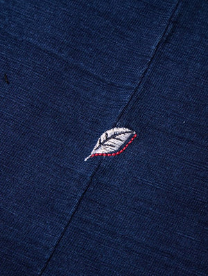 Pure Blue Japan SS-SLB-5011-ID Indigo 8oz Slub Jersey T-shirt