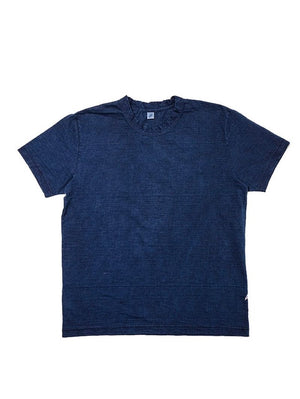 Pure Blue Japan SS-SLB-5011-ID Indigo 8oz Slub Jersey T-shirt