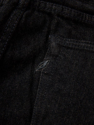 Pure Blue Japan TCD-013-BR 14.5oz Teacore Black x Brown Denim Slim Tapered