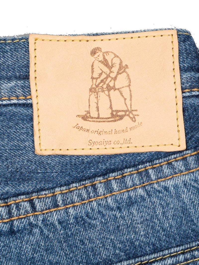 Pure Blue Japan USED-003-ID14oz Natural Used Wash Regular Straight