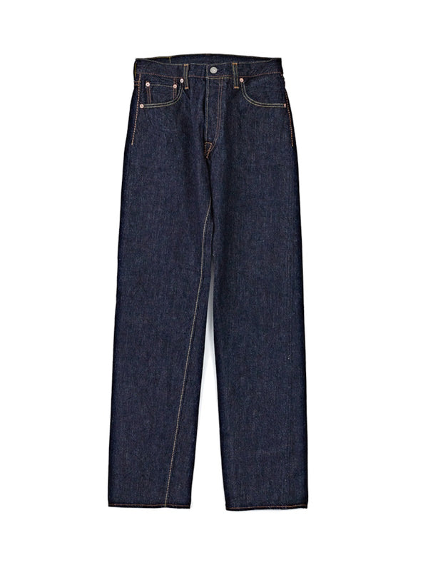【本日限定値引き】 PUCH-RAW DENIM PANTS for +81 Pure Blue Japan XX-002 14oz Selvedge Denim Piped Straight Wash