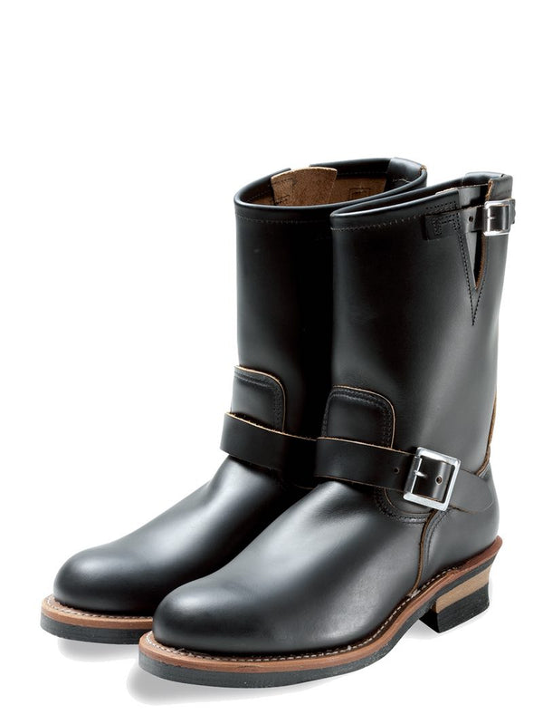Bottes Ingénieur Red Wing 2966 - Taille 11D US - Cuir Black Klondike - Orteil Souple - Neuf