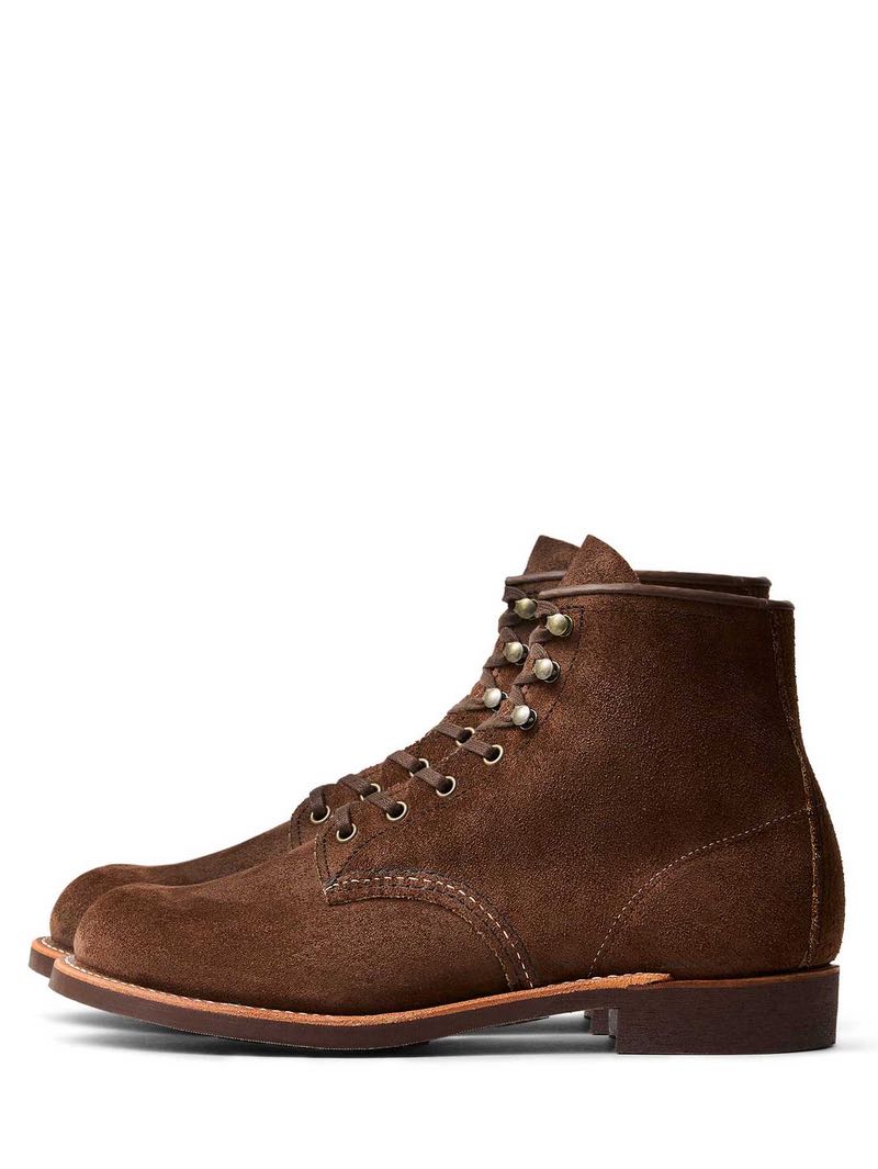 Red Wing 3339 Blacksmith 6-inch boot chocolate muleskinner leather