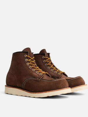 Red Wing 8836 Men's 6-Inch Classic Moc in Chocolate Muleskinner Leather